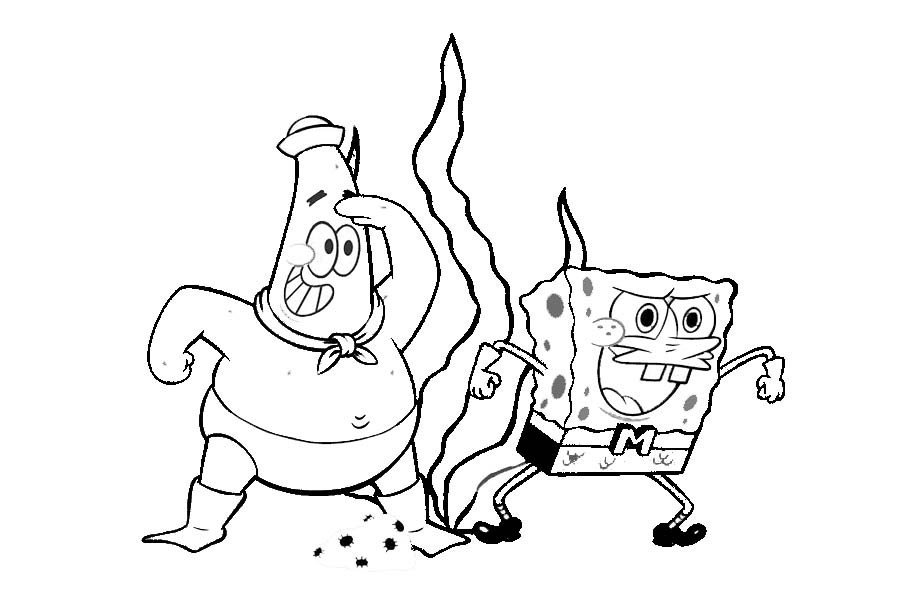 Spongebob and Krabby Patty